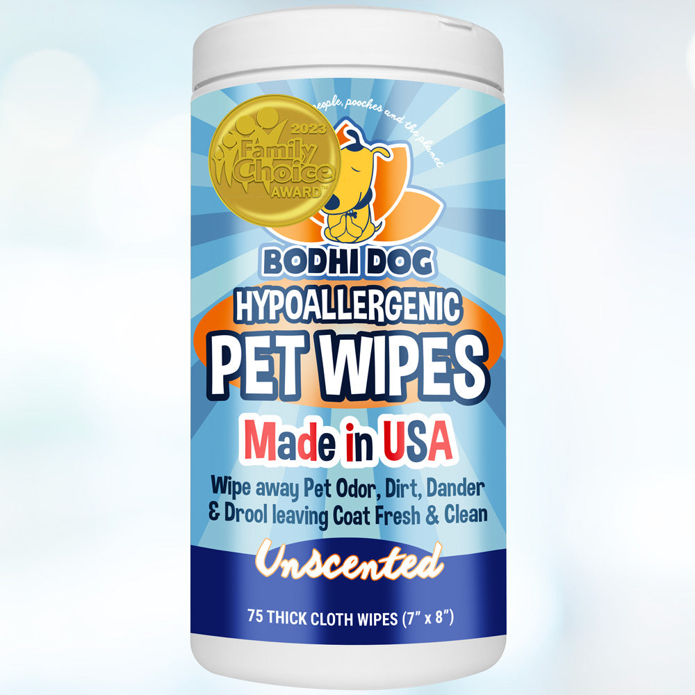 Hypoallergenic shop pet wipes