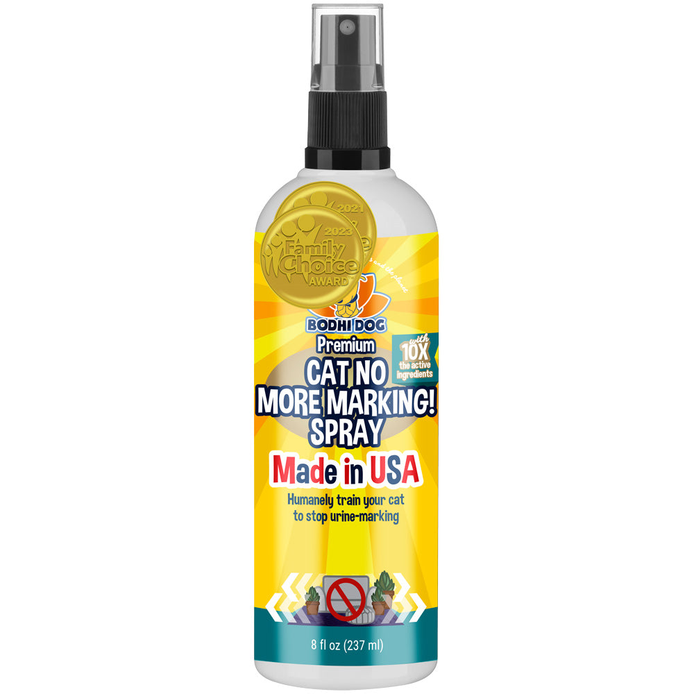 Bodhi Dog Cat No More Marking Spray Deters Cats from Urine Marking Indoors Outdoors Removes Urine Marking Odors Safe for Indoor Outdoor