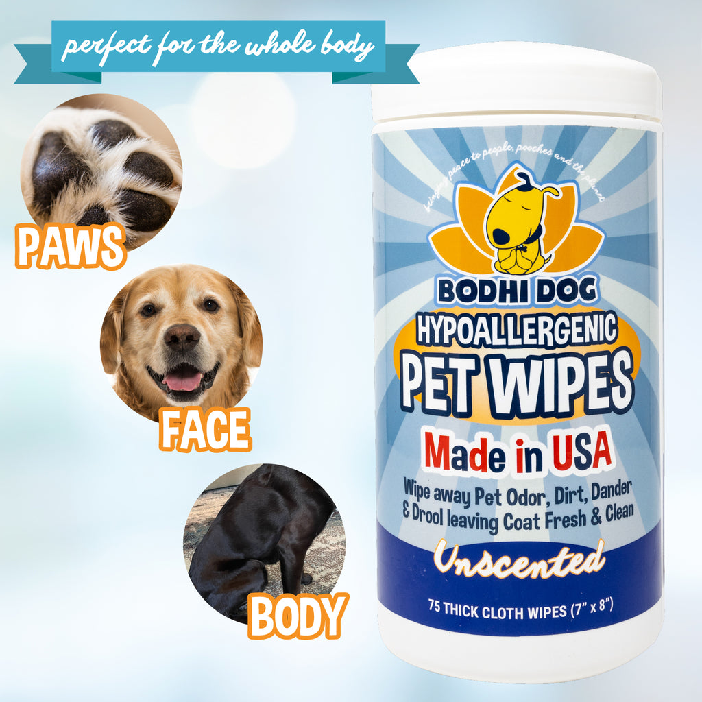 Unscented baby outlet wipes for dogs