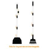 Pooper Scooper Tray & Rake Set - Two Sizes