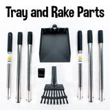 Pooper Scooper Tray & Rake Set - Two Sizes